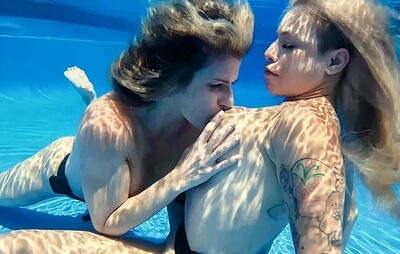 Cory Chase and Lory Lace in Lory Lace and Cory Chase Go Underwater, Scene #01 from 