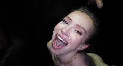 Hazel Paige in Hazel Paige's Second Gloryhole, Scene #01 from