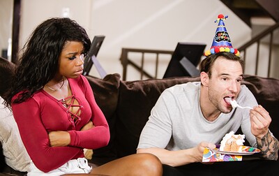 Mya Mays and Alex Legend in Friendly Facial Scene #01 from 