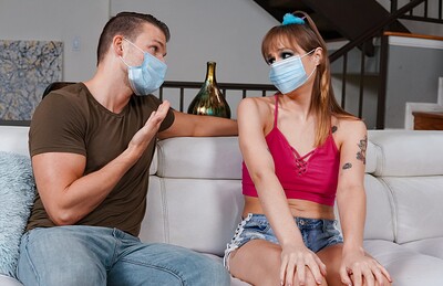 Rebecca Vanguard in Pandemic Blowjob from 