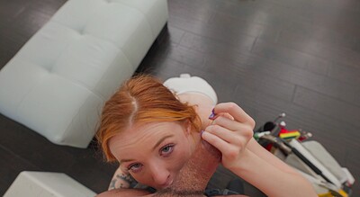 Madi Collins in Fiery Redhead from