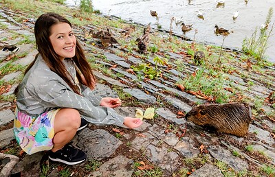 Serina Gomez in Beavers and Creampies for Duck Feeding Cutie Serina Gomez - Part 1 Scene #01 from