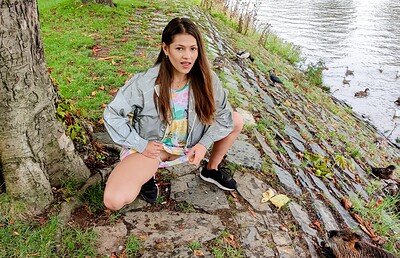 Serina Gomez in Beavers and Creampies for Duck Feeding Cutie Serina Gomez - Part 2 Scene #01 from
