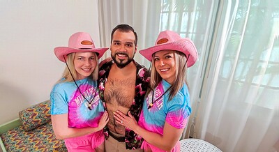Rebel Rhyder and Lana Analise in Latino Lover Don Wins Anal Sex w Bubble Butt Baddies from