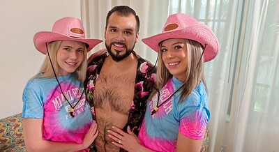 Rebel Rhyder and Lana Analise in Latino Lover Don Wins Anal Sex w Bubble Butt Baddies from