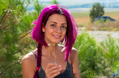Victoria Rainbow in Outdoor Orgasm from 