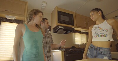 Angel Smalls and Brad Sterling in Road Trip Ep 1 - S2:E12 from