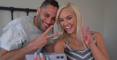 Damon Dice and Winter Bell in Convincing My Princess Step Sister To Fuck - S14:E6 from 