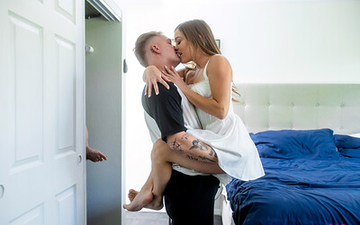 Joshua Lewis and Katie Kush in I Want My Stepbrother To Watch - S1:E7 from