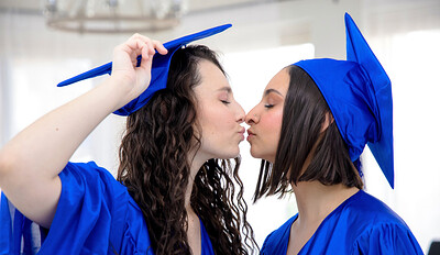 Hailey Rose and Liz Jordan in Our Graduation Present - S4:E4 from
