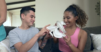 Aaliyah Love and Damon Dice in Shark Time Of The Month - S4:E5 from