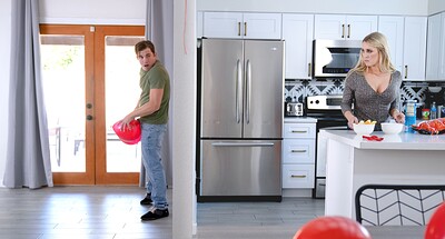 Nathan Bronson and Sarah Taylor in Stepmoms Valentines Day Toy - S2:E2 from
