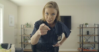 Britney Amber and Ricky Spanish in My Step Mom Is A Cop - S12:E10 from 