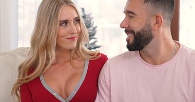 Sarah Taylor and Scarlett Alexis in Giving Them Every Inch Of My Christmas Spirit - S20:E10 from