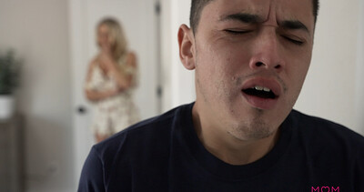 Juan El Caballo Loco and Katie Morgan in Cumming In My Stepmoms Face Cream - S1:E1 from