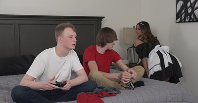 Armani Black and Jimmy Michaels in My Stepmom Has Plans For Our Cream - S2:E5 from