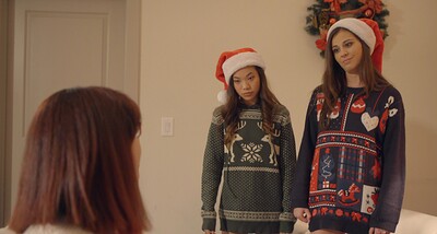 Kacie Castle and Seth Gamble in The Night Before Xxxmas - S5:E6 from 