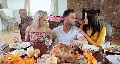 Avi Love and Paisley Bennett in Thanksgiving Is For Creampies - S10:E6 from 