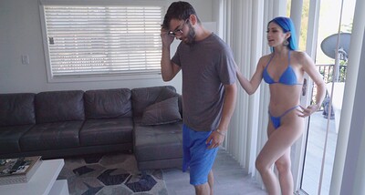 Jewelz Blu and Logan Long in Crushing On My Older Step Sister - S12:E5 from 