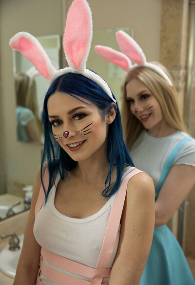 Emma Starletto and Jewelz Blu in My Step Cousins Are Bad Bunnies - S13:E2 from