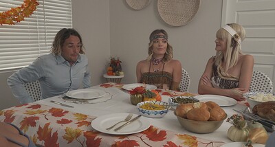 Jessie Saint and Katie Kush in My Step Cousins Cum For Thanksgiving - S16:E4 from 