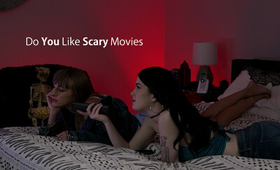 Angel Youngs and Evelyn Claire in Do You Like Scary Movies - S40:E12 from 