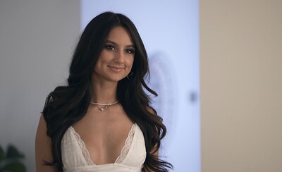 Danny Steele and Eliza Ibarra in New Years Game - S45:E26 from 