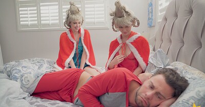 Chloe Cherry and Lacy Lennon in How Cindy Lou Saved Christmas For Her Step Brother - S3:E6 from 