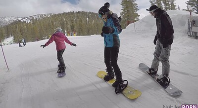 Kristen Scott and Sierra Nicole in Snow Bunnies 2 - S1:E2 from