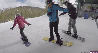 Kristen Scott and Sierra Nicole in Snow Bunnies 3 - S1:E3 from