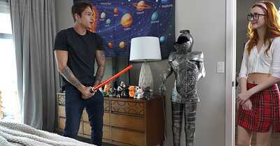 Jayden Marcos and Scarlet Skies in Do You Like My Toys Stepbro - S2:E3 from