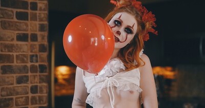 Codey Steele and Scarlet Skies in Stop Clowning Around Stepsis - S18:E9 from 