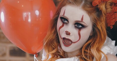 Codey Steele and Scarlet Skies in Stop Clowning Around Stepsis - S18:E9 from 