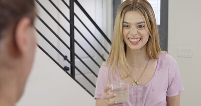 Jay Romero and Khloe Kapri in How Far Can You Shoot Your Load Stepbrother - S20:E3 from