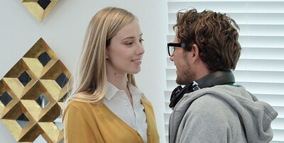 Haley Reed and Tyler Nixon in Big Bang The Cunnilingus Continuum - S4:E2 from 