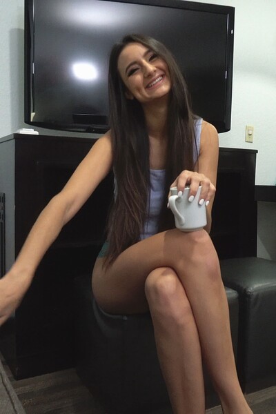 Eliza Ibarra feigns illness to have her stepbrother rub her chest before she rides his hard cock in her juicy twat.