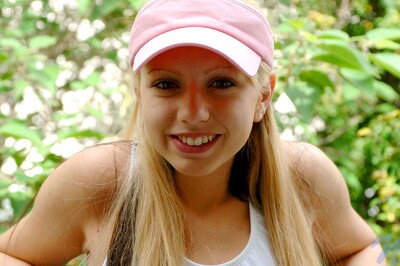 Lexie in Pink cap from 