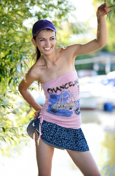 Aimee Ryan in Fashion shoot from 