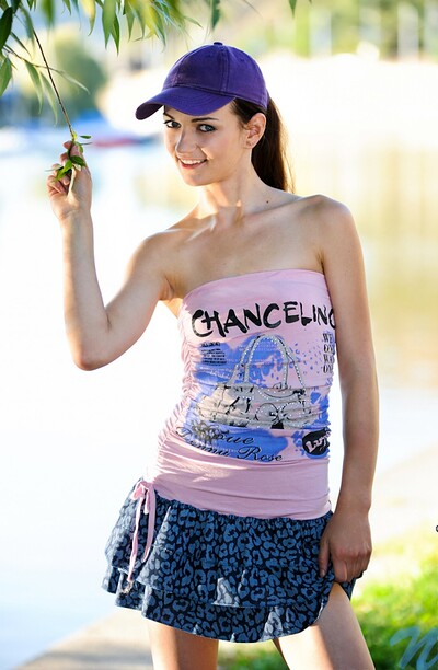 Aimee Ryan in Fashion shoot from 