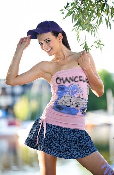 Aimee Ryan in Fashion shoot from 