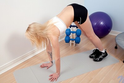 April Paisley in Pussy Workout from