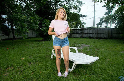 Skylar Valentine in Blonde Babe from