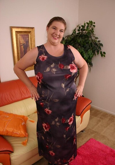 Charlly in Black Cock Jizzed BBW Charlly from 