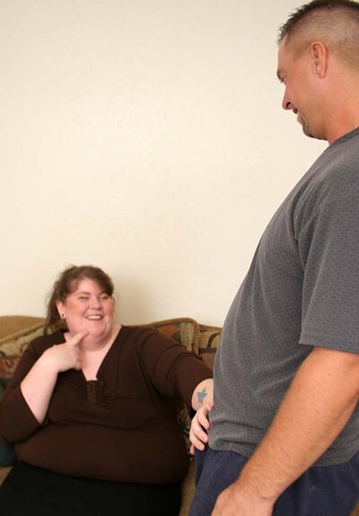 Ashley in Flabby Fatty Cock Sucking from 