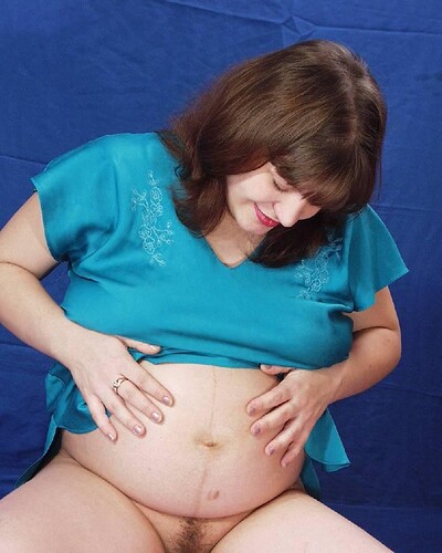  in Toy Fucked Pregnant Babe from 