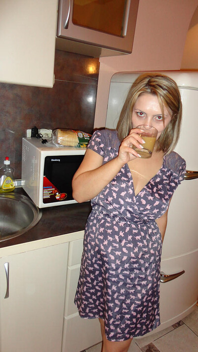 Dominika A in BBW Kitchen Showcase from 