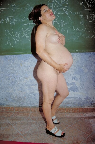  in Big Belly Preggo Naked from 