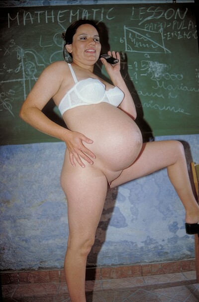  in Preggy Muff Spreading from 