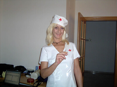  in Pole Pumping Naughty Nurse from 