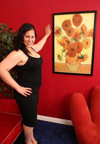  in Sexy Plumper Teedra Striptease from 